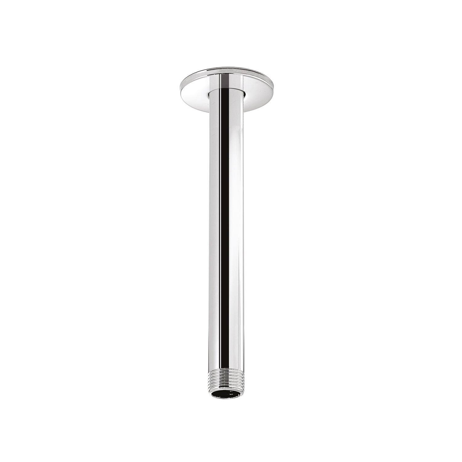 Braccio doccia diametro 20 cm con rosone 15 cm à¸ e attacco universale - Cromato by CeramicStore | Lo specialista del tuo bagno