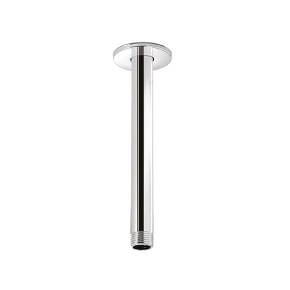 Braccio doccia diametro 20 cm con rosone 15 cm à¸ e attacco universale - Cromato by CeramicStore | Lo specialista del tuo bagno