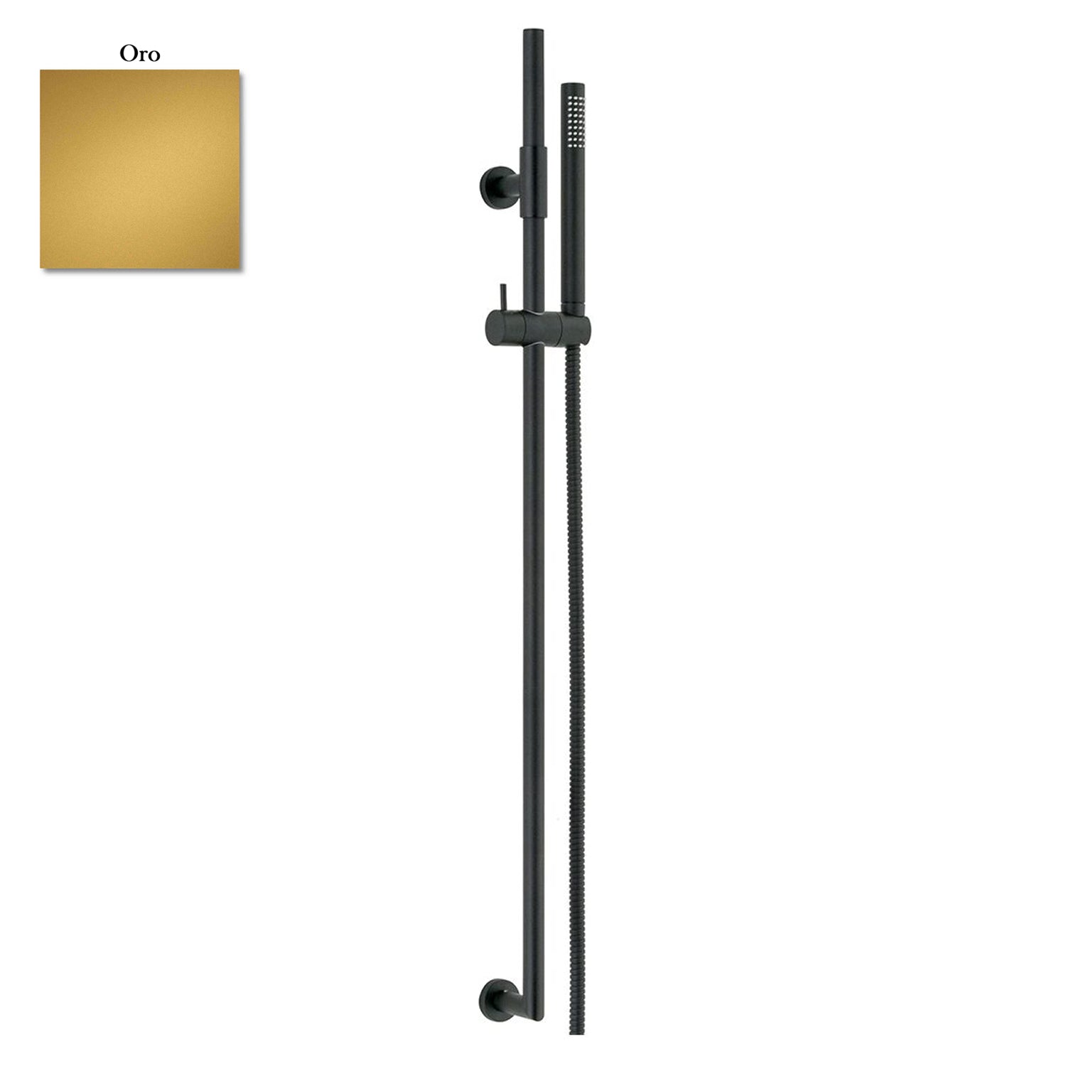 Saliscendi in ottone 2cm x 90cm doccia Artiste flessibile oro by CeramicStore | Lo specialista del tuo bagno