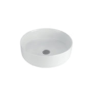 Lavabo da appoggio Tondo diametro 40 cm Bianco Lucido Ceramica Althea collezione WIN