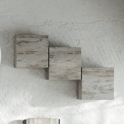 Pensile bagno cubo ad un'anta Grigio Antico Cubi&Co cm 30 by CeramicStore | Lo specialista del tuo bagno