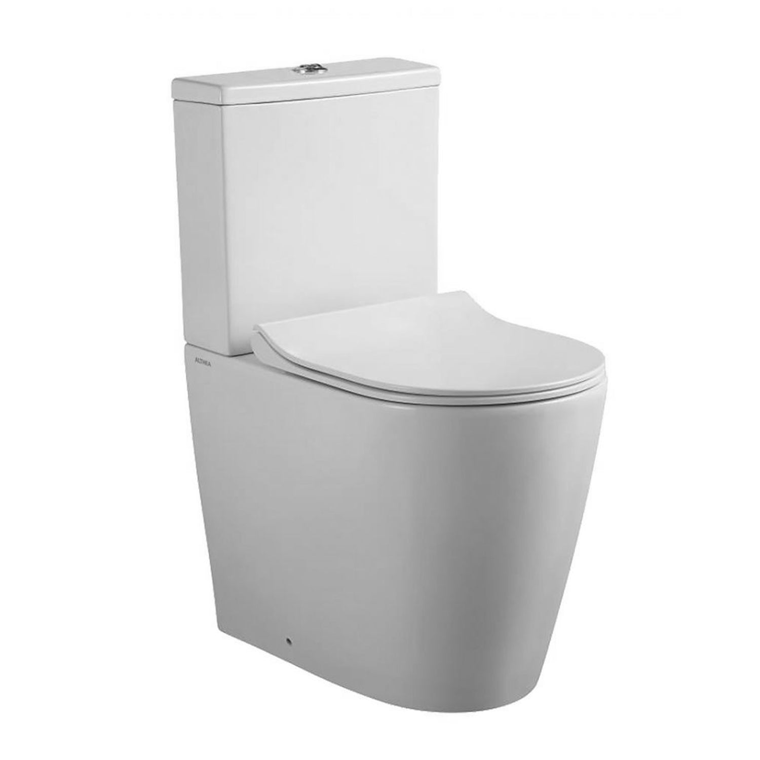 Vaso Monoblocco installazione filomuro 59x38 cm modello Cover Ceramica Althea - sedile soft close