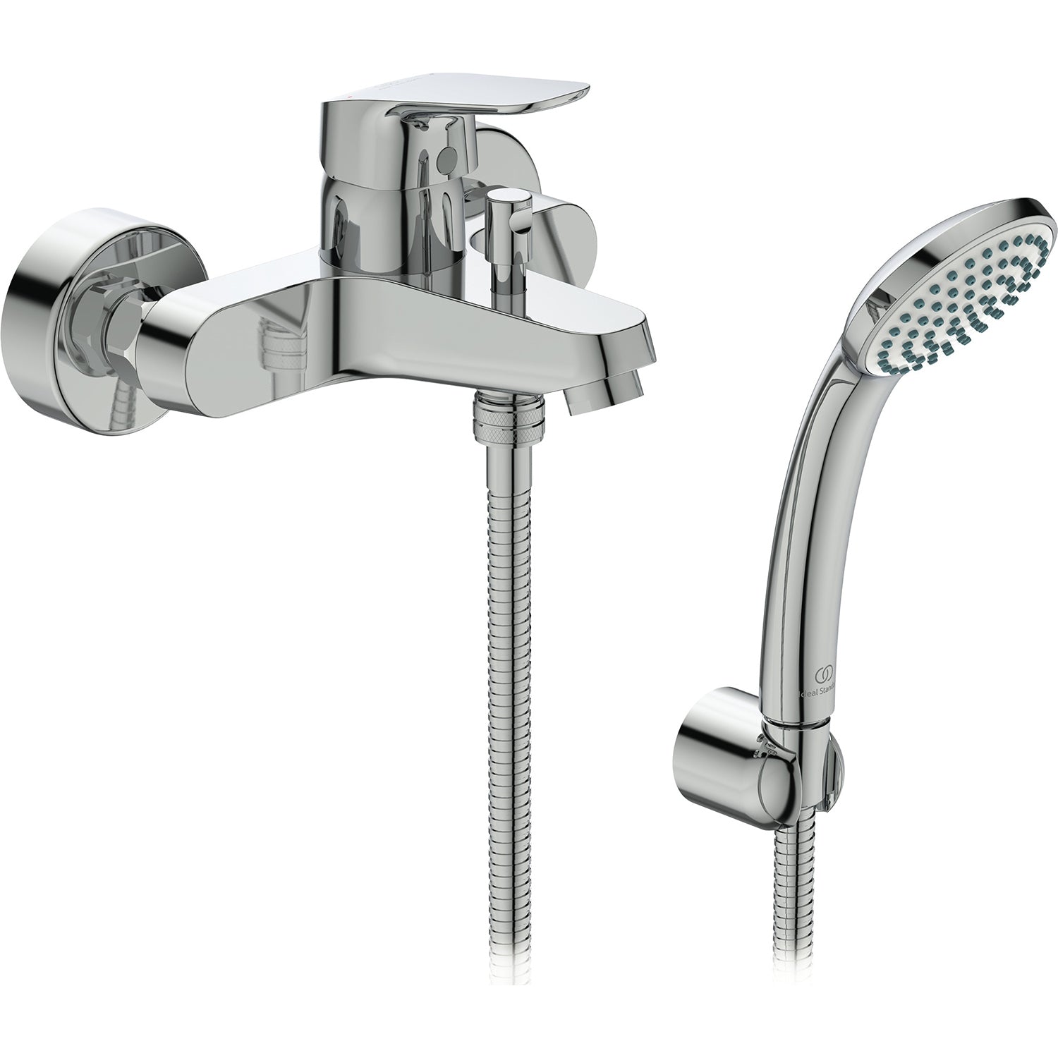 Miscelatore esterno per doccia o vasca di marca Ideal Standard Ceraflex con doccetta by CeramicStore | Lo specialista del tuo bagno