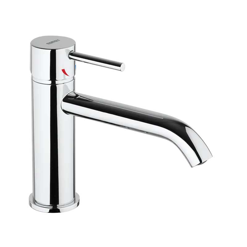 Miscelatore Lavabo a canna lunga con scarico in ottone Cromo collezione Pico di Mamoli Rubinetterie by CeramicStore | Lo specialista del tuo bagno