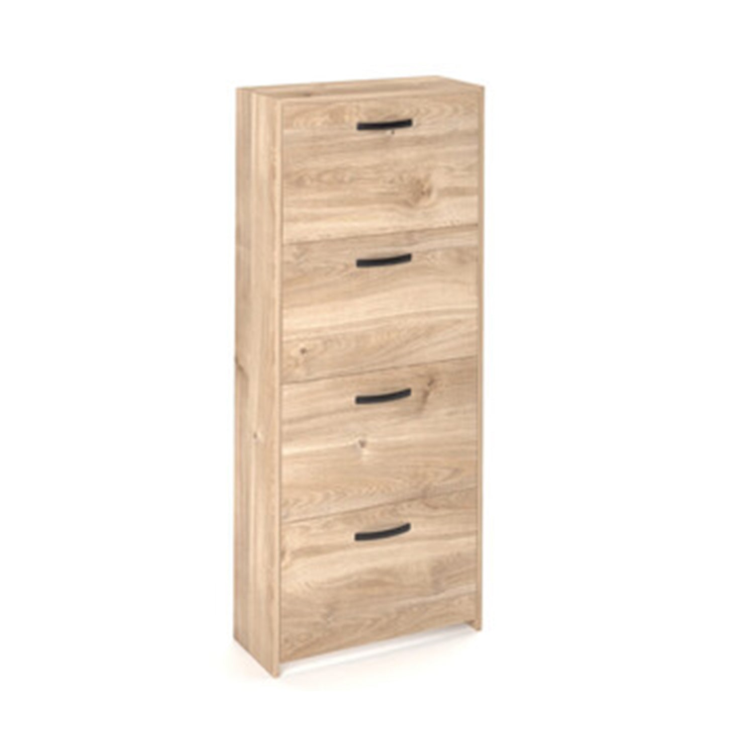 Scarpiera a 4 ante a ribalta - Rovere miele by CeramicStore | Lo specialista del tuo bagno