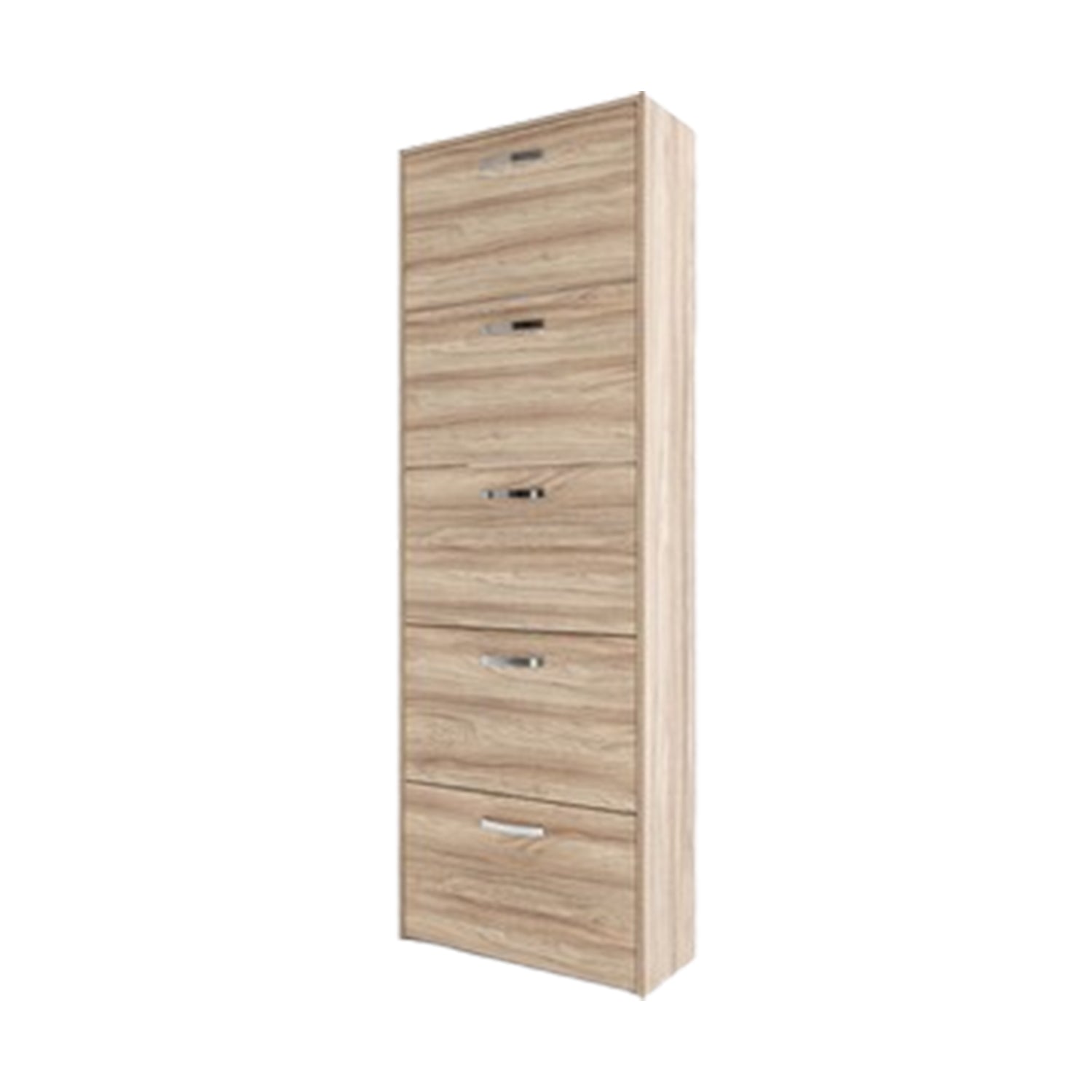 Scarpiera a 5 ante a ribalta - Rovere Barly by CeramicStore | Lo specialista del tuo bagno