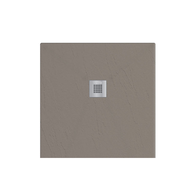 Piatto doccia in mineralmarmo modello Estasi 80x80 cm tortora by CeramicStore | Lo specialista del tuo bagno