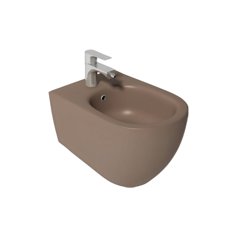 Bidet sospeso Rimless BathCore serie Infinity 53x36