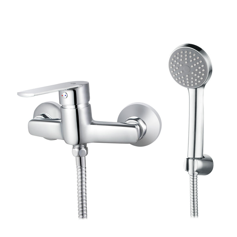 Miscelatore monocomando esterno doccia RubiFlux serie Margaret - Cromo