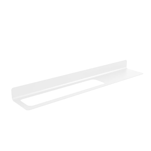 Mensola a Muro con Foro Porta Asciugamani Lineabeta collezione Saeta in Alluminio Bianco by CeramicStore | Lo specialista del tuo bagno