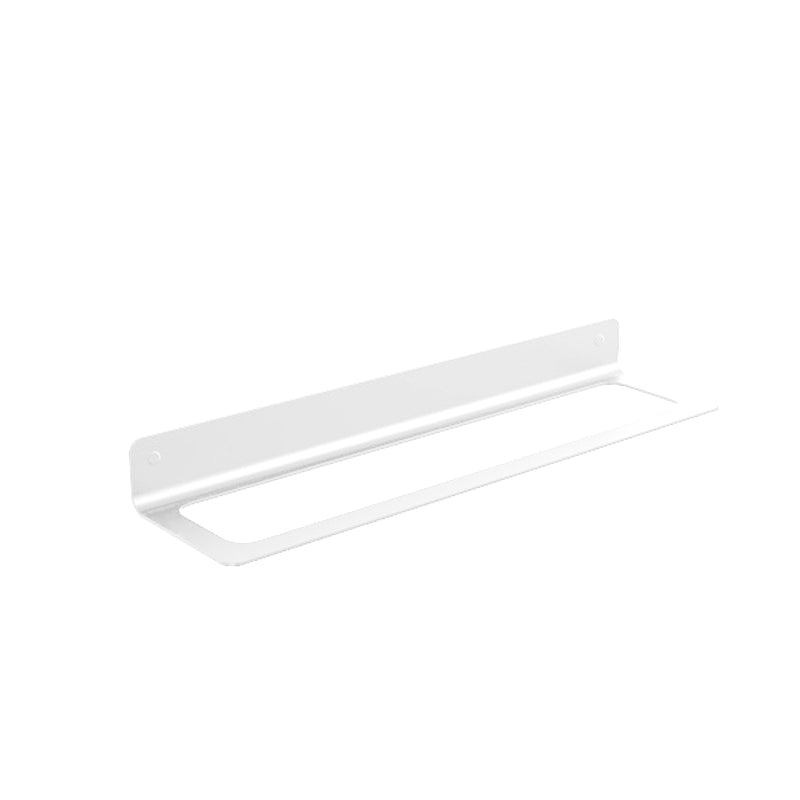 Porta Asciugamani a muro in alluminio verniciato bianco Lineabeta collezione Saeta cm 45,4 by CeramicStore | Lo specialista del tuo bagno