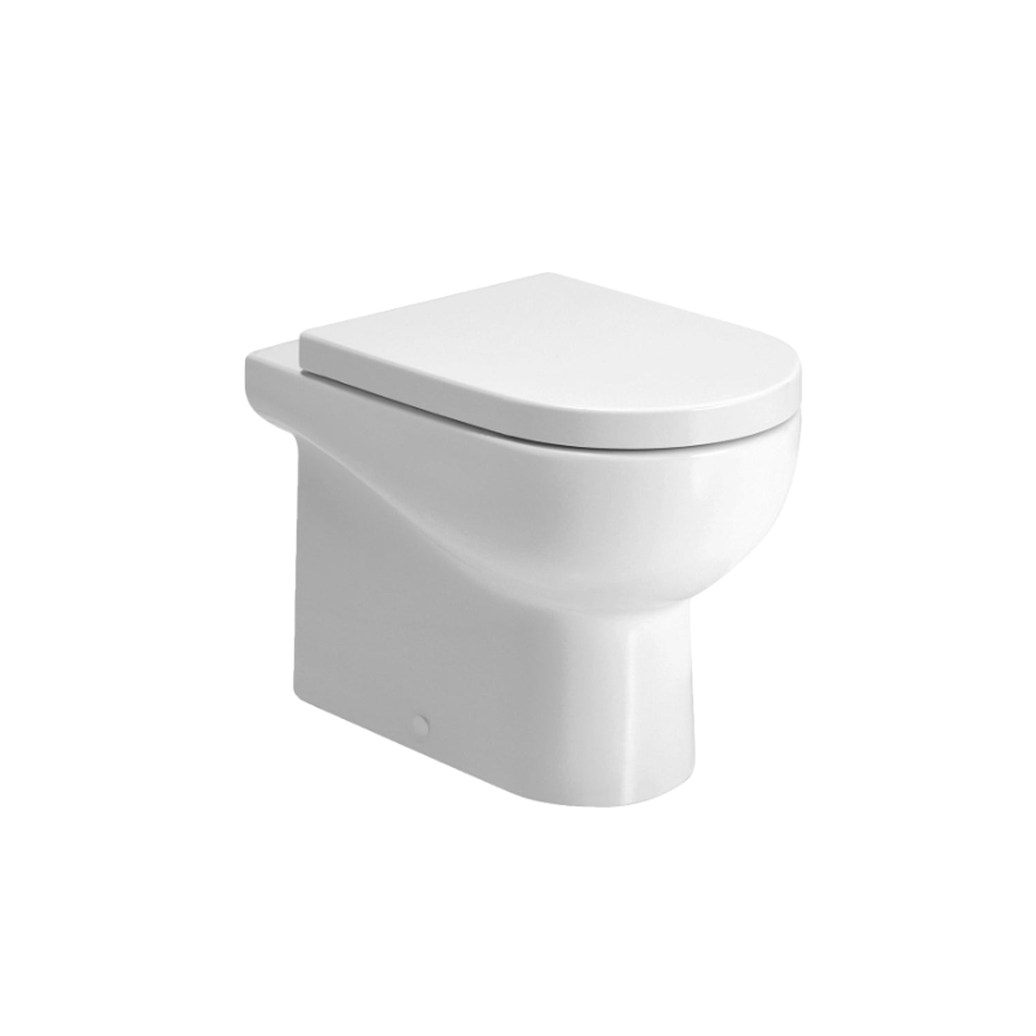 Vaso filoparete Ceramica Azzurra Nuvola H48 con sedile soft-close