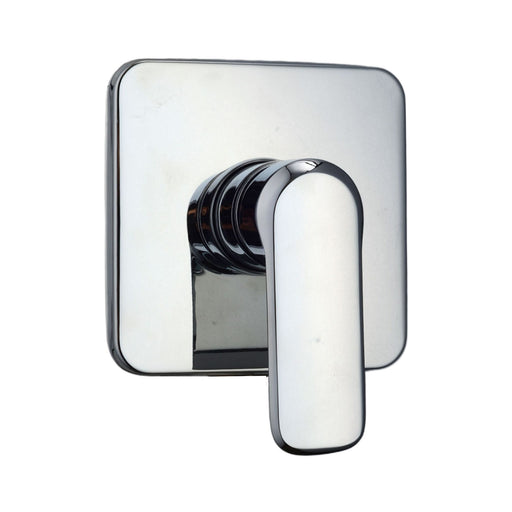 Miscelatore doccia ad incasso una via quadro Hopper in ottone cromato by CeramicStore | Lo specialista del tuo bagno