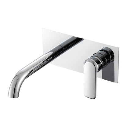 Coppia di miscelatori per lavabo incasso con easy box e bidet serie Hopper in ottone cromato by CeramicStore | Lo specialista del tuo bagno