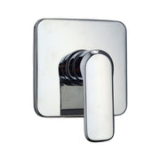 Composizione di miscelatori per lavabo alto, bidet e doccia una via quadro Hopper in ottone cromato by CeramicStore | Lo specialista del tuo bagno