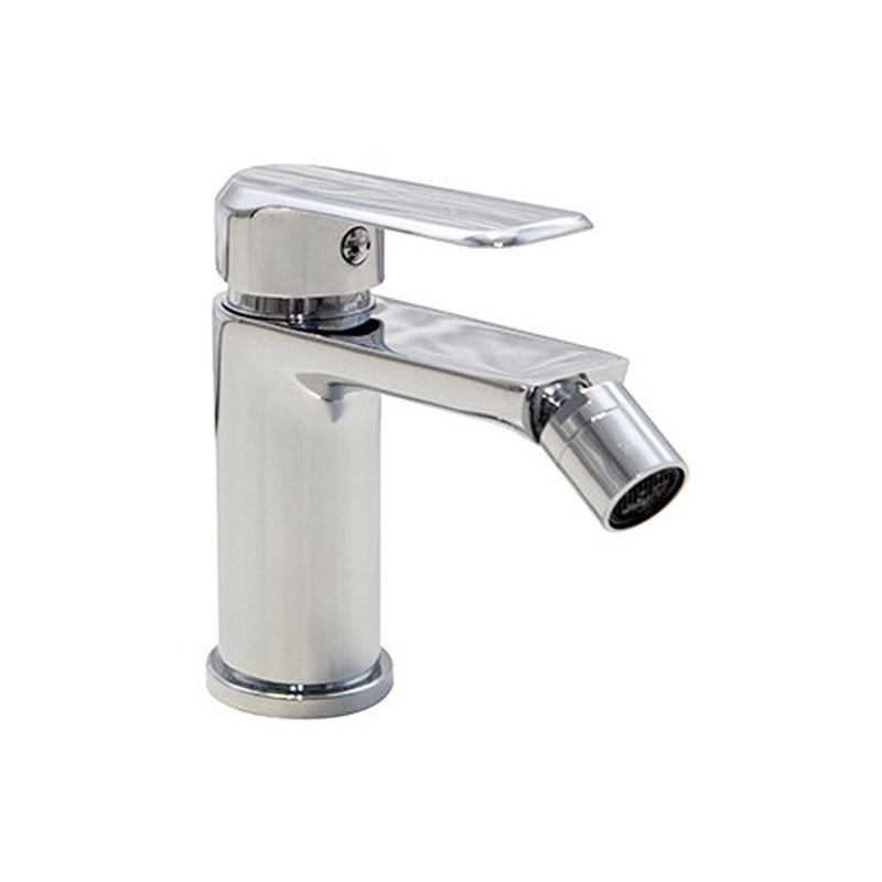 Composizione di miscelatori per lavabo alto, bidet e doccia 2 vie quadro Hopper in ottone cromato by CeramicStore | Lo specialista del tuo bagno