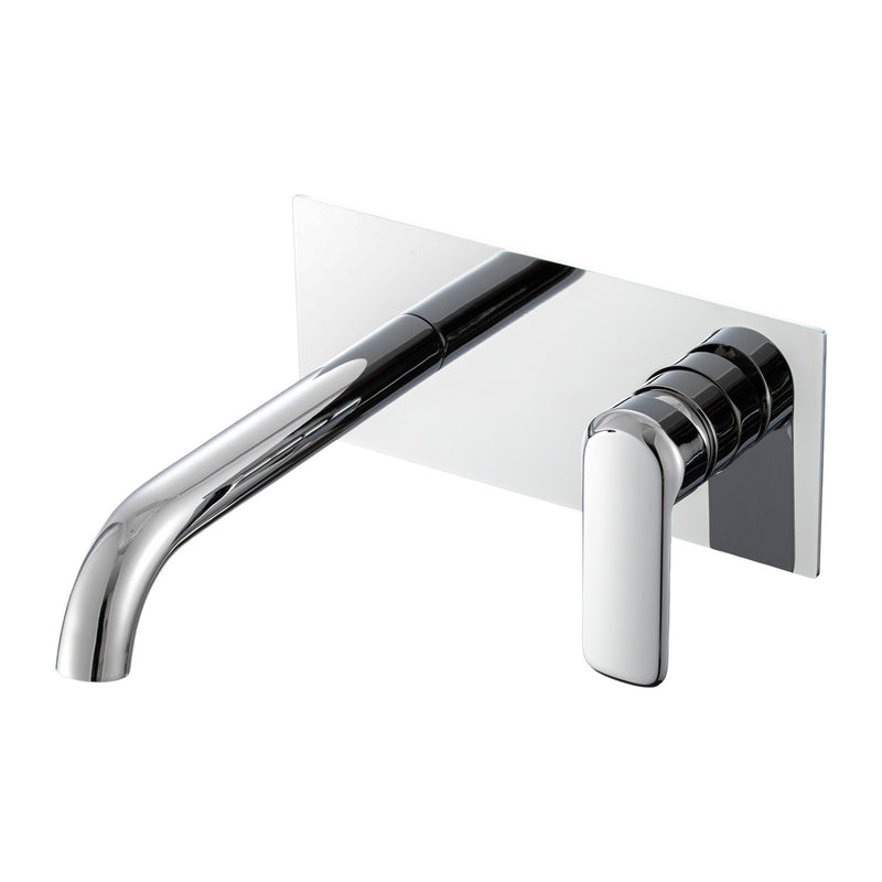 Composizione di miscelatori per lavabo incasso easy box, bidet e doccia 2 vie quadro Hopper in ottone cromato by CeramicStore | Lo specialista del tuo bagno