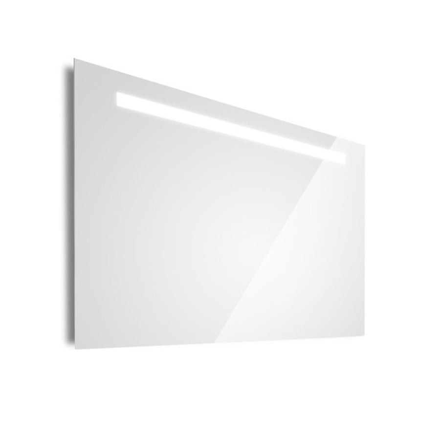 Specchio rettangolare ultrapiatto 80x60 con luce led integrata di Lineabeta collezione Speci - Reversibile by CeramicStore | Lo specialista del tuo bagno