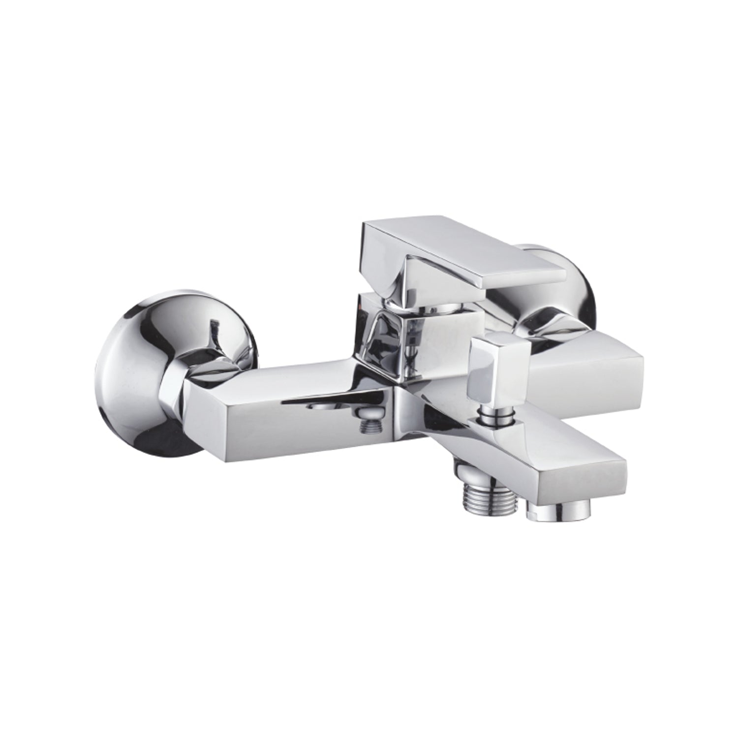 Miscelatore vasca modello Eco 2.0 in ottone cromato con deviatore e kit duplex by CeramicStore | Lo specialista del tuo bagno
