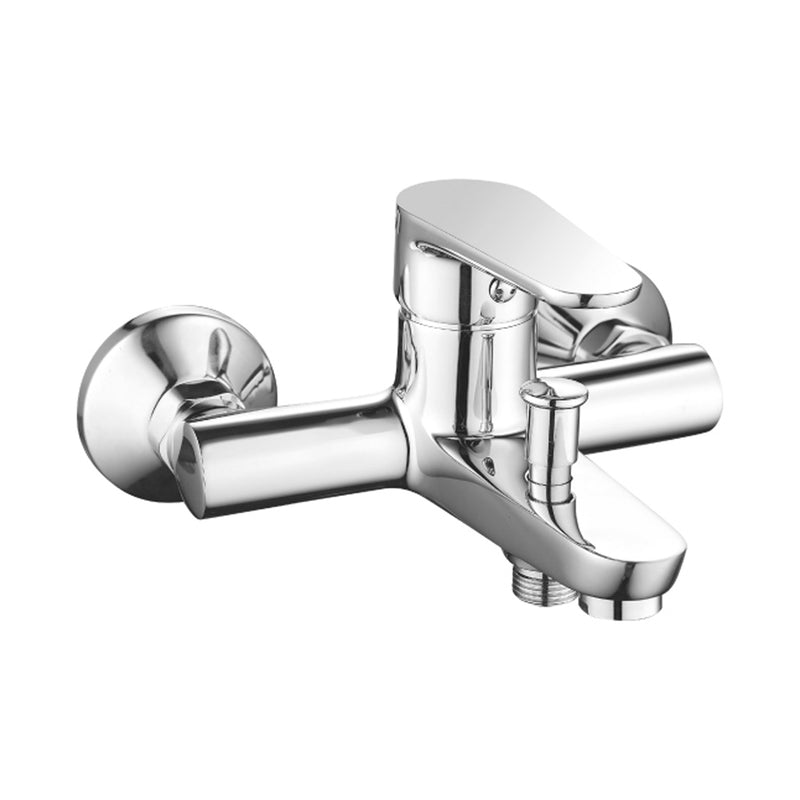 Miscelatore vasca modello Rose 2.0 in ottone cromato con deviatore e kit duplex by CeramicStore | Lo specialista del tuo bagno