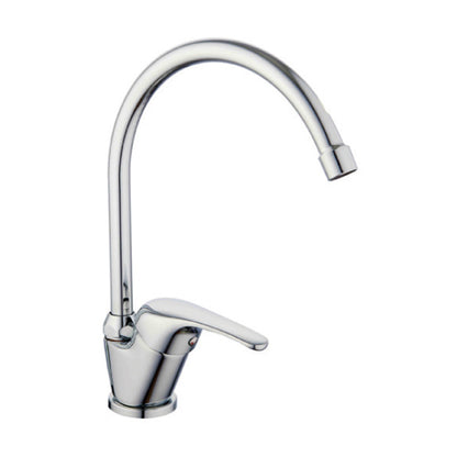 Miscelatore monocomando lavello a canna alta modello Cesio in ottone cromato by CeramicStore | Lo specialista del tuo bagno