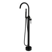 Colonna vasca a pavimento nero con miscelatore doccia STAR by CeramicStore | Lo specialista del tuo bagno