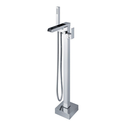 Colonna vasca a pavimento in ottone con miscelatore doccia Trendy by CeramicStore | Lo specialista del tuo bagno