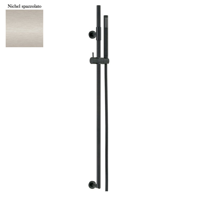 Saliscendi in ottone 2cm x 90cm doccia Artiste flessibile nichel by CeramicStore | Lo specialista del tuo bagno