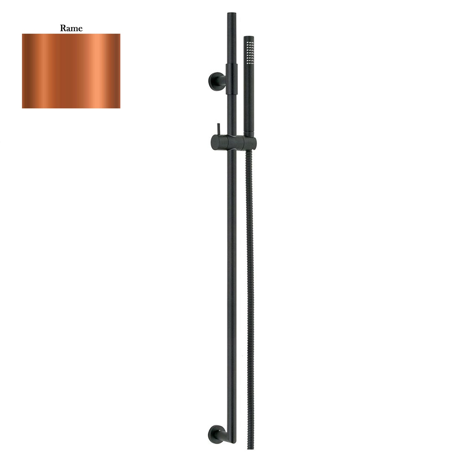 Saliscendi in ottone 2cm x 90cm doccia Alisso 3 e flessibile rame by CeramicStore | Lo specialista del tuo bagno