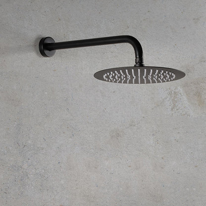 Braccio doccia in acciaio inox da 33 cm colore nero - Ares by CeramicStore | Lo specialista del tuo bagno