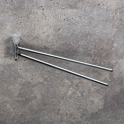 Porta salvietta doppio a snodo collezione Link di Colombo Design by CeramicStore | Lo specialista del tuo bagno