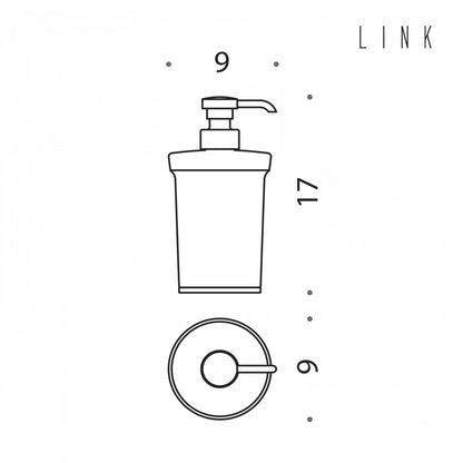 Spandisapone d'appoggio collezione Link di Colombo Design by CeramicStore | Lo specialista del tuo bagno