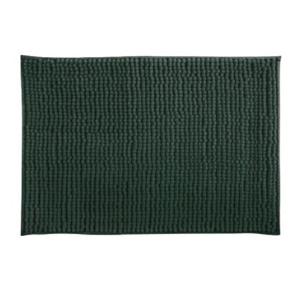 Tappetino da bagno STEFANIA in microfibra CINIGLIA 40x60 cm verde scuro by CeramicStore | Lo specialista del tuo bagno
