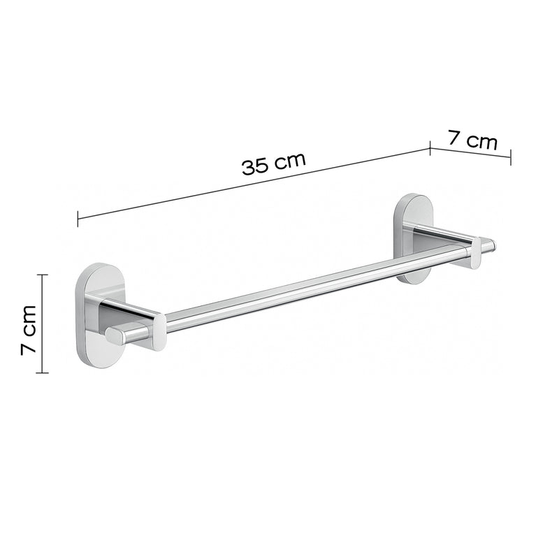 Portasalviette 35 cm in Acciaio Inox Gedy serie Febo - Cromato by CeramicStore | Lo specialista del tuo bagno