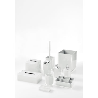 Organizer da appoggio Gedy serie Rainbow - Bianco by CeramicStore | Lo specialista del tuo bagno