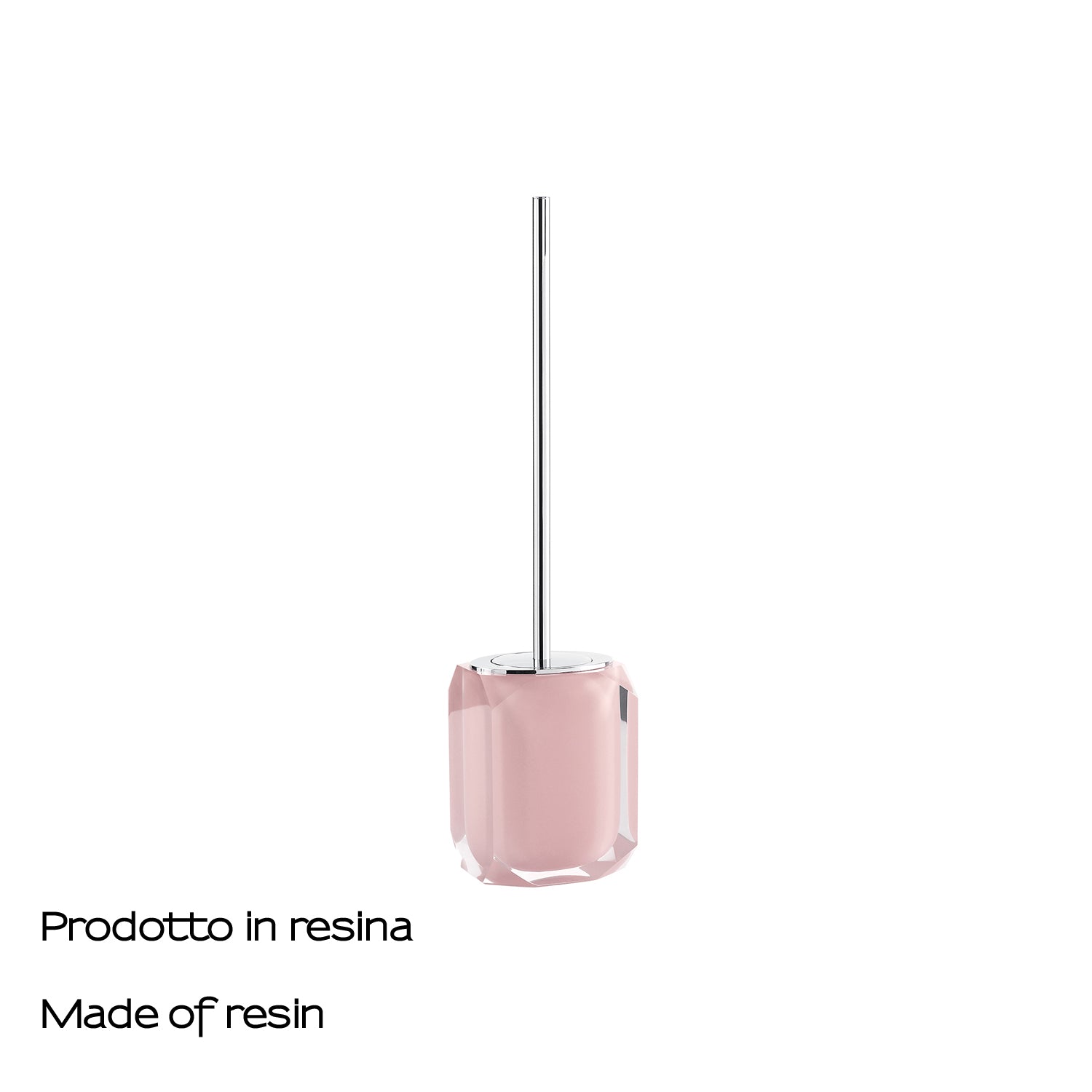 Scopino con ciuffo in setole Gedy serie Chanelle - Rosa by CeramicStore | Lo specialista del tuo bagno