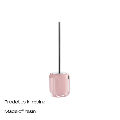 Scopino con ciuffo in setole Gedy serie Chanelle - Rosa by CeramicStore | Lo specialista del tuo bagno