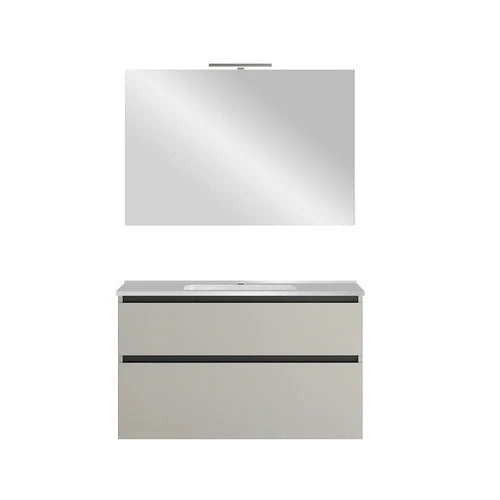 Mobile bagno linea level da 100 cm rovere miele