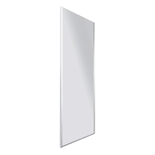 1 lato parete fissa per walk-in clever cm68-70 v. trasp. p.argento lucido