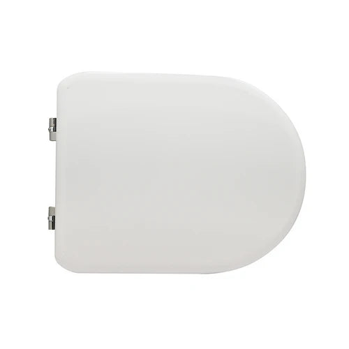 Sedile wc per globo vaso concept open space forma 7 bianco cerniere c espansione