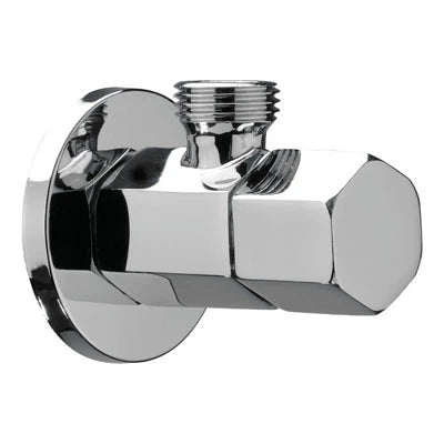 Rubinetto sottolavabo d arredo mod. esagonale 1/2x10 1/2 x10