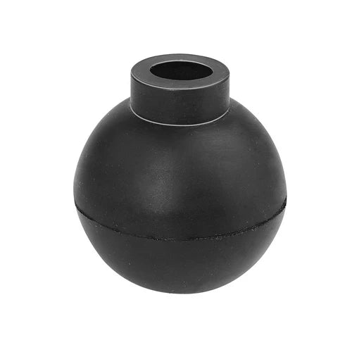 Sfera in gomma nr dm 57 diam.57 x foro diam.15 incastr