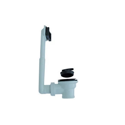 Piletta per lavello inox con troppo pieno 1 1/2