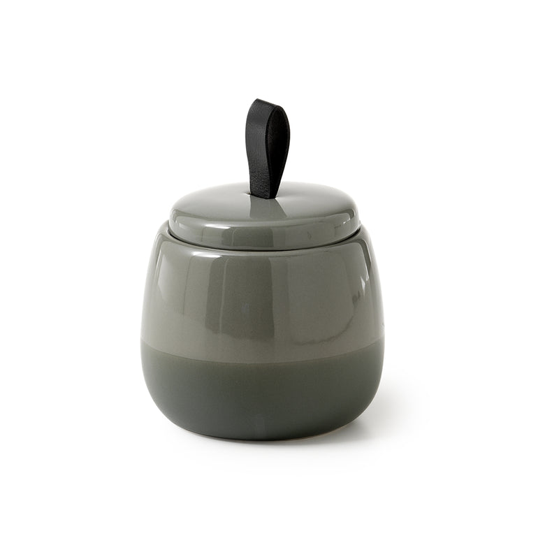 Contenitore da appoggio Gedy serie Wilma - Verde Salvia by CeramicStore | Lo specialista del tuo bagno