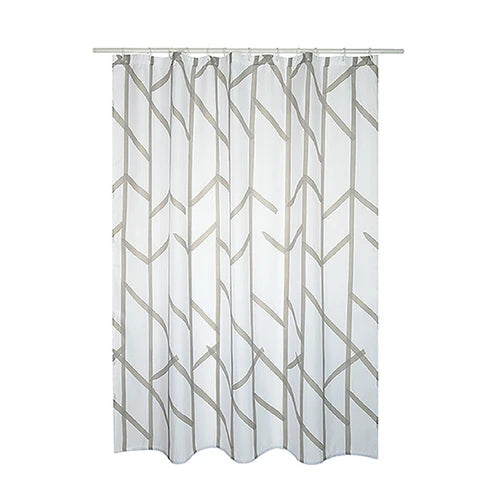 Tenda per doccia in tessuto poliestere tree cm 180x200