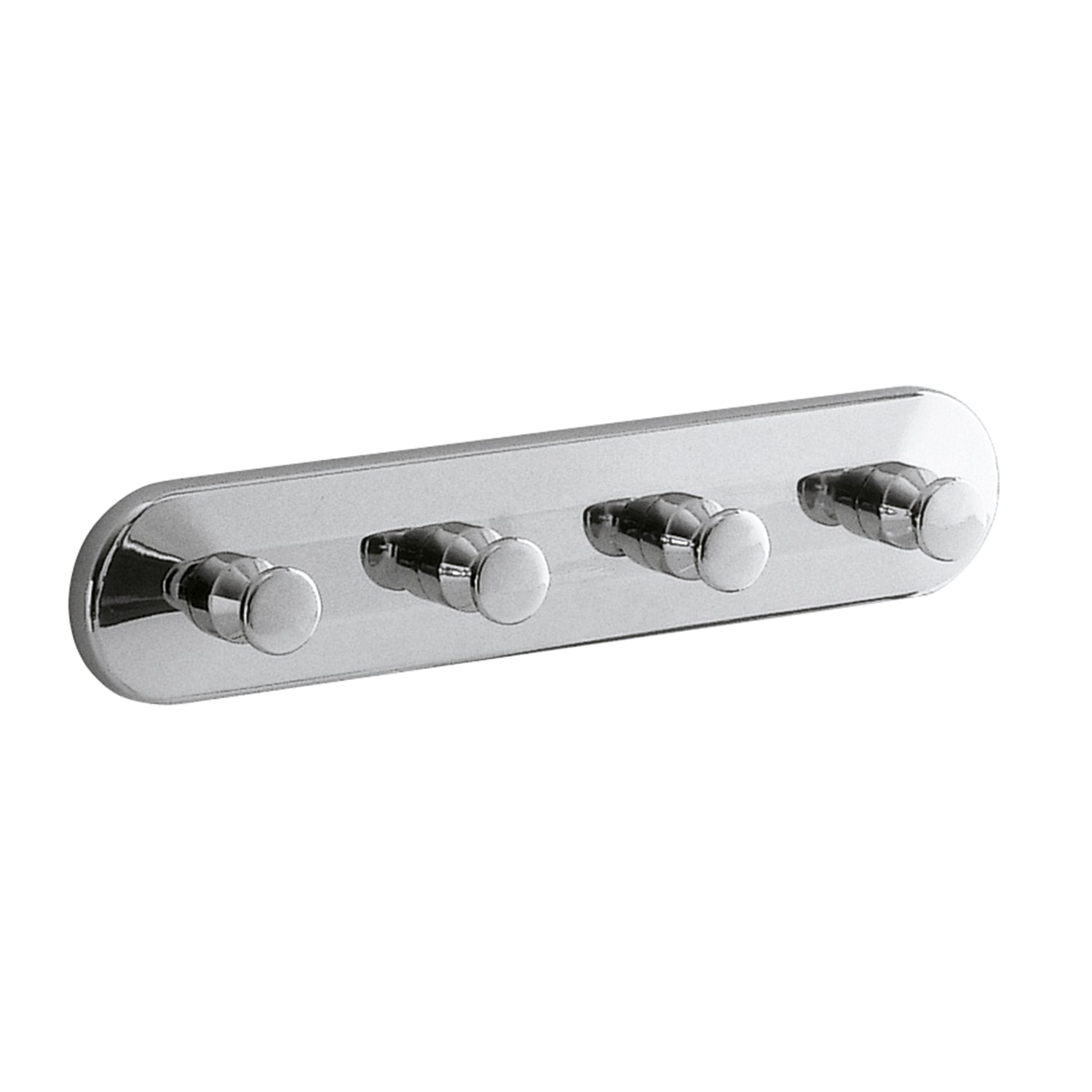 Appendiabiti multiplo modello Ciclope in ottone e Cromall - Cromato by CeramicStore | Lo specialista del tuo bagno