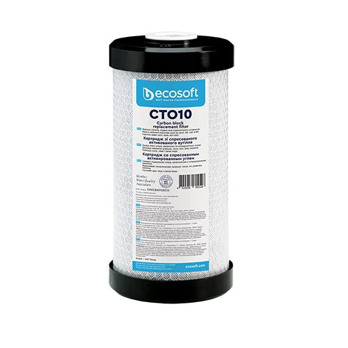 Cartuccia filtrante cto 4 5 ecosoft h. 20