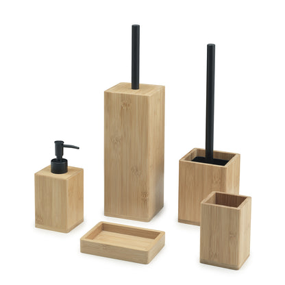 Portasapone in bambà¹ Gedy serie Bonnie - Naturale