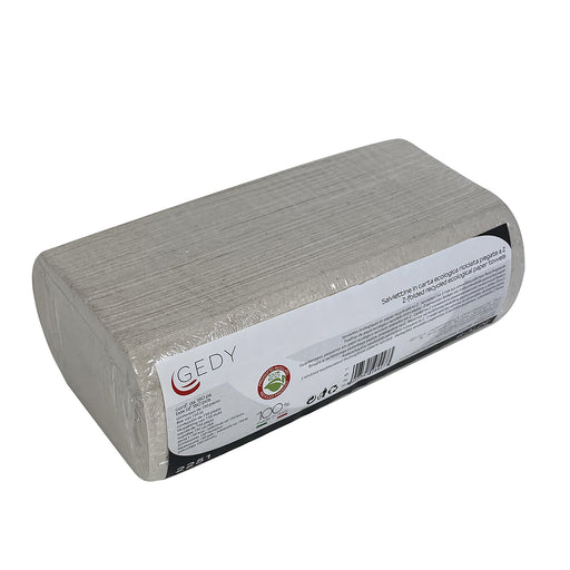 Gedy Aloe Salviette Pieghe A Z - Carta Riciclata Ecologica by CeramicStore | Lo specialista del tuo bagno
