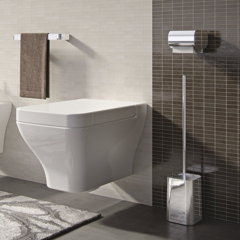Portasalviette 25 cm in Ottone e Cromall Outline di Gedy - Cromato by CeramicStore | Lo specialista del tuo bagno